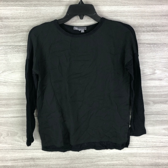 Vince Two Material Sweater - Picture 1 of 7